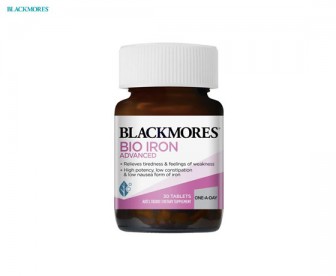 Blackmores 澳佳宝 生物活性铁 加强版 30粒 Blackmores 澳佳宝 生物活性铁 加强版 30粒